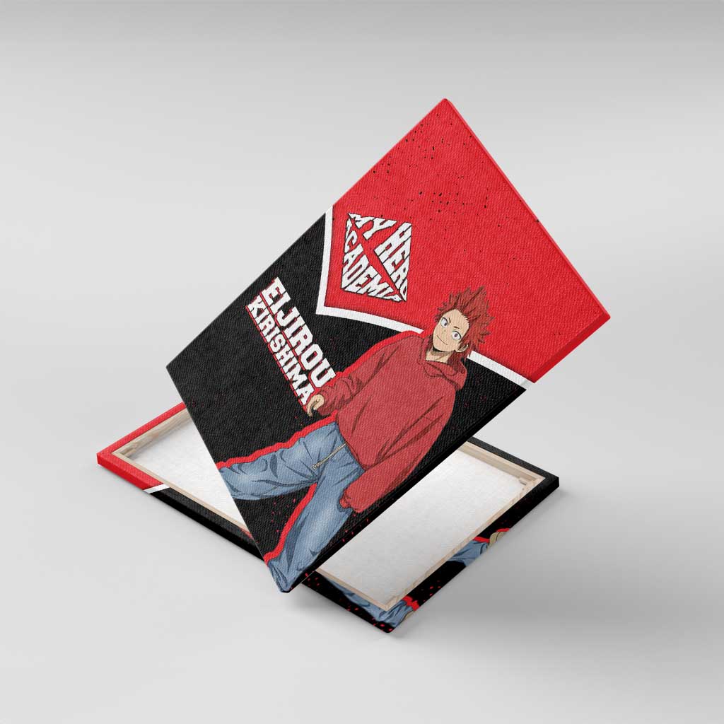 Eijirou Kirishima My Hero Academia Canvas Wall Art Bold Comic-Inspired Anime Style