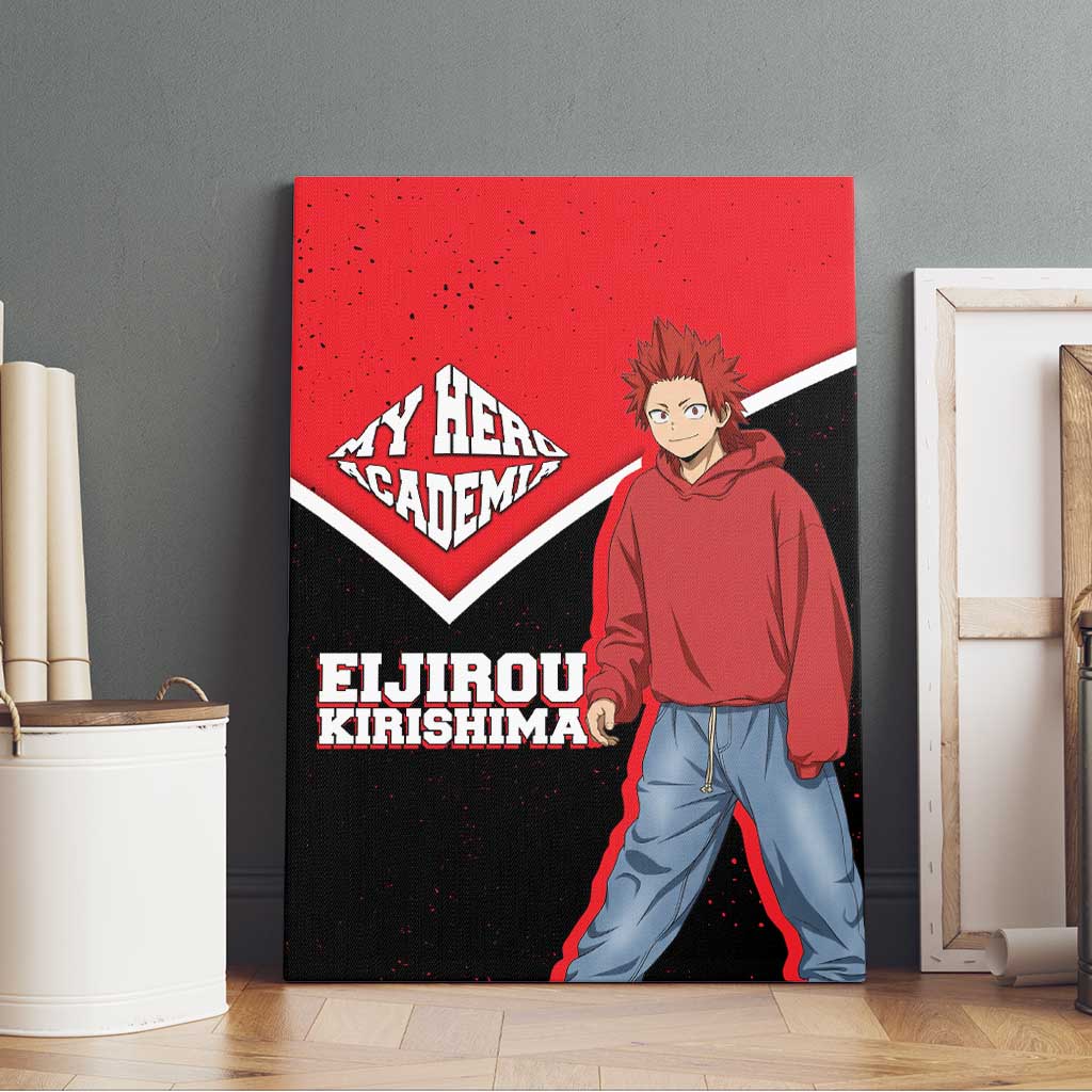 Eijirou Kirishima My Hero Academia Canvas Wall Art Bold Comic-Inspired Anime Style