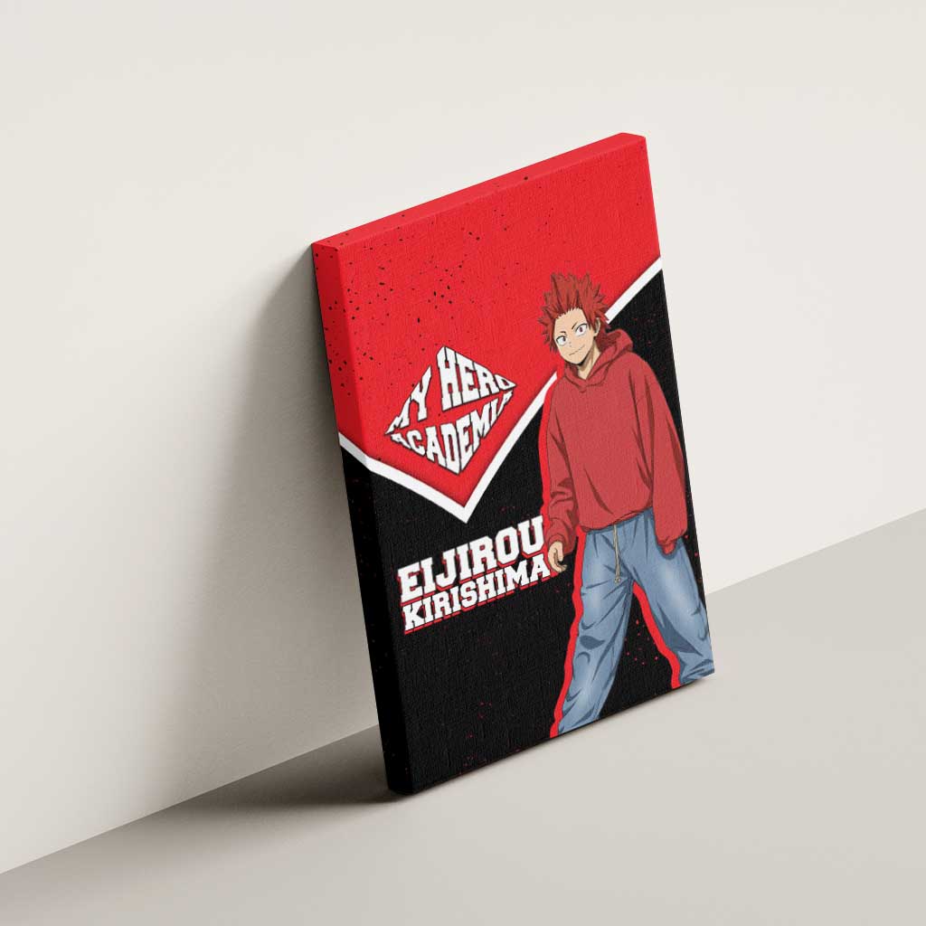 Eijirou Kirishima My Hero Academia Canvas Wall Art Bold Comic-Inspired Anime Style