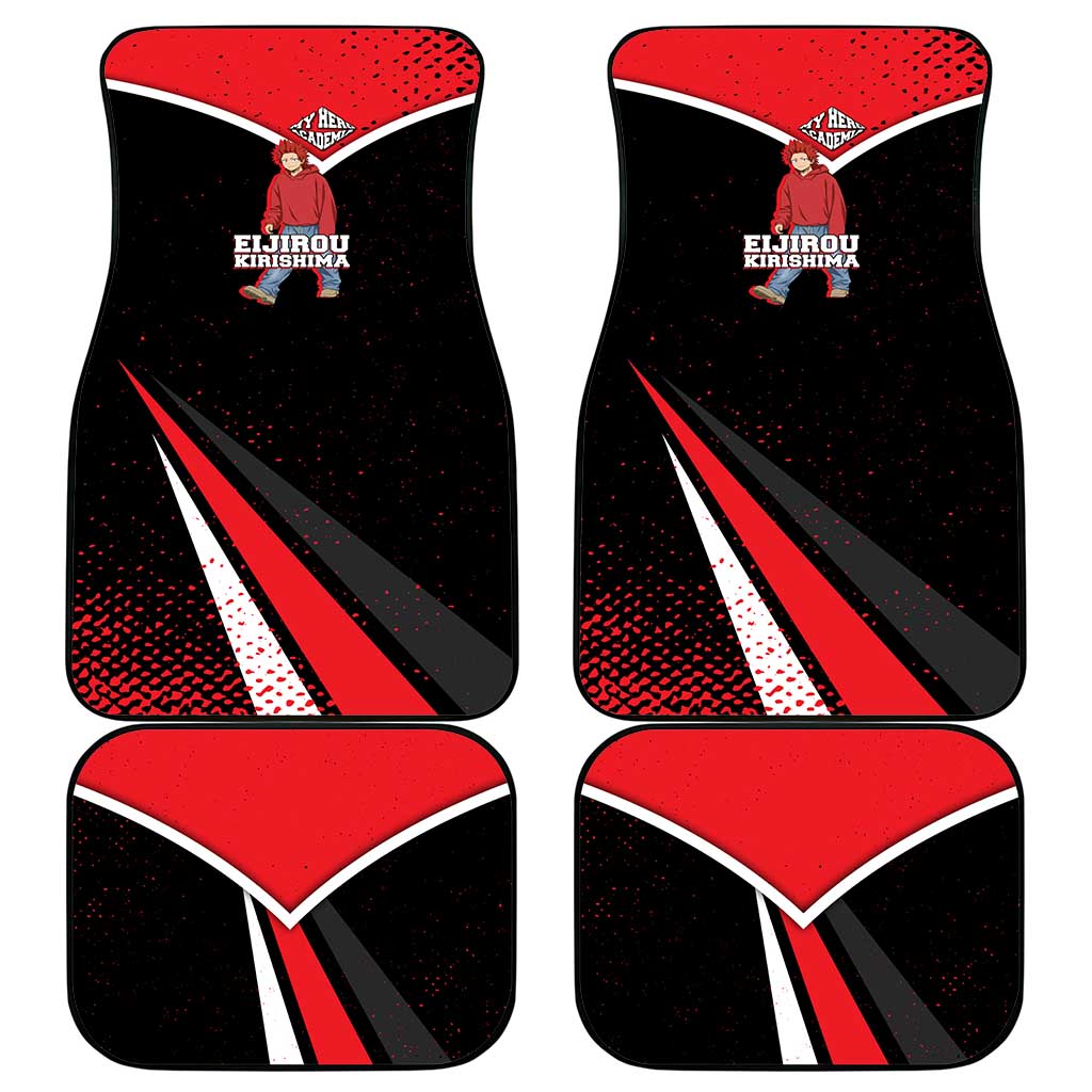 Eijirou Kirishima My Hero Academia Car Mats Bold Comic-Inspired Anime Style