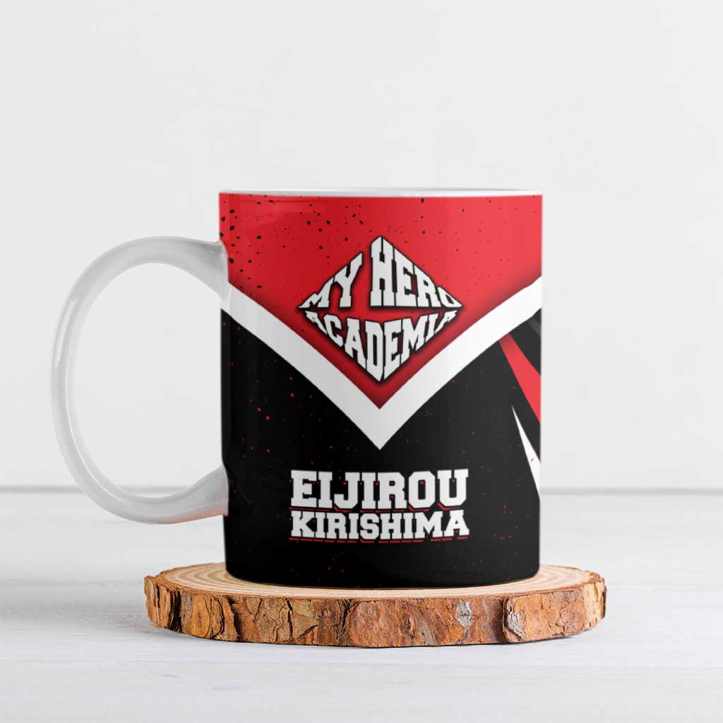 Eijirou Kirishima My Hero Academia Ceramic Mug Bold Comic-Inspired Anime Style