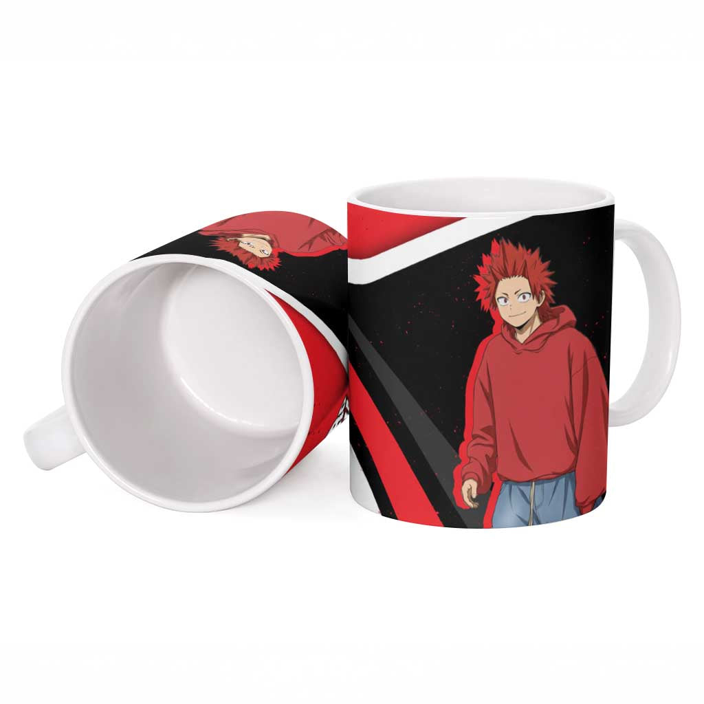 Eijirou Kirishima My Hero Academia Ceramic Mug Bold Comic-Inspired Anime Style