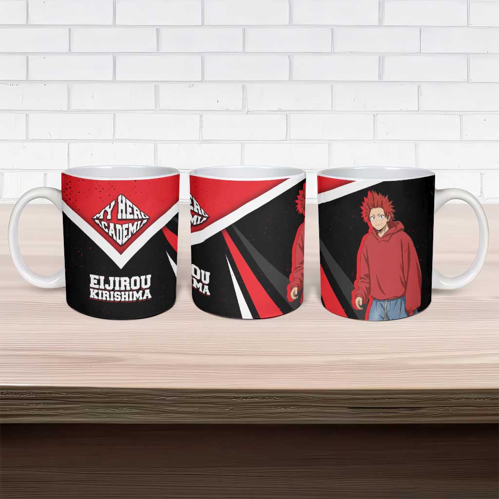 Eijirou Kirishima My Hero Academia Ceramic Mug Bold Comic-Inspired Anime Style