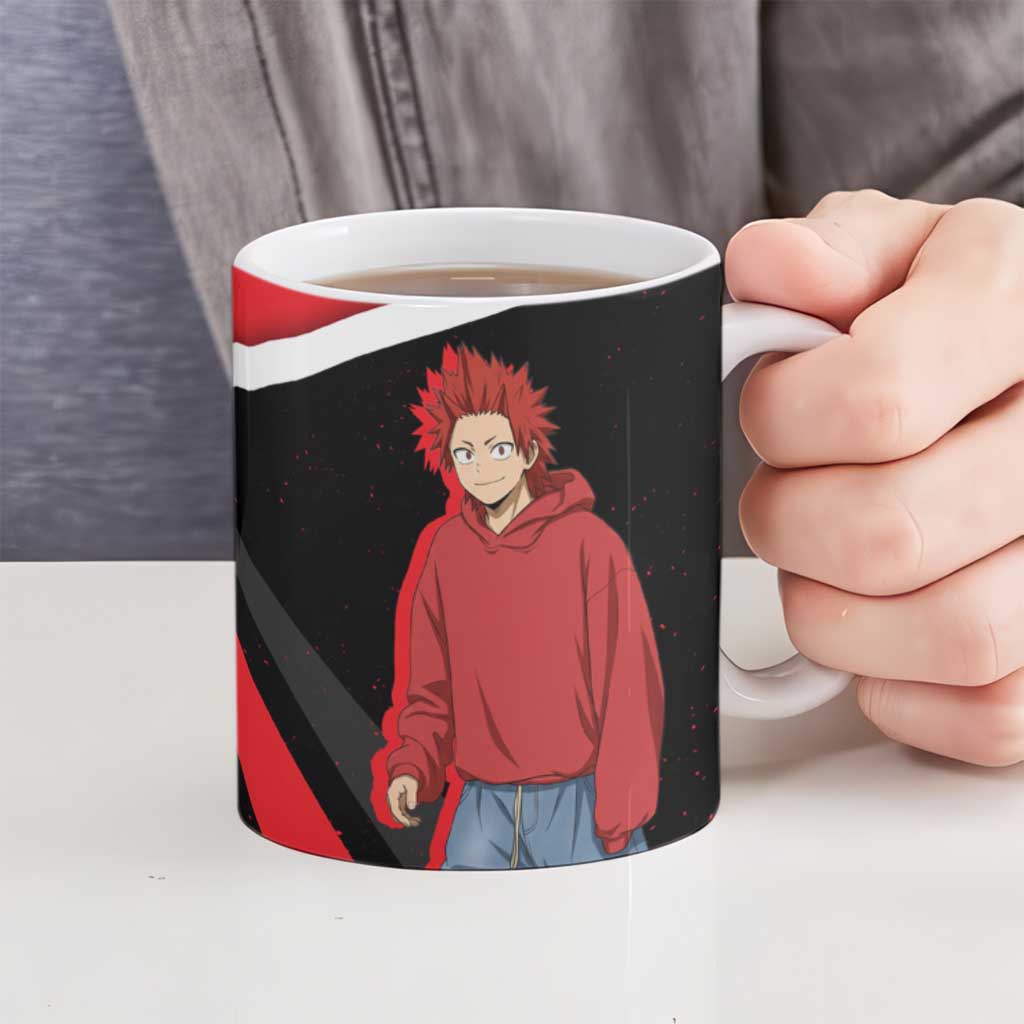 Eijirou Kirishima My Hero Academia Ceramic Mug Bold Comic-Inspired Anime Style