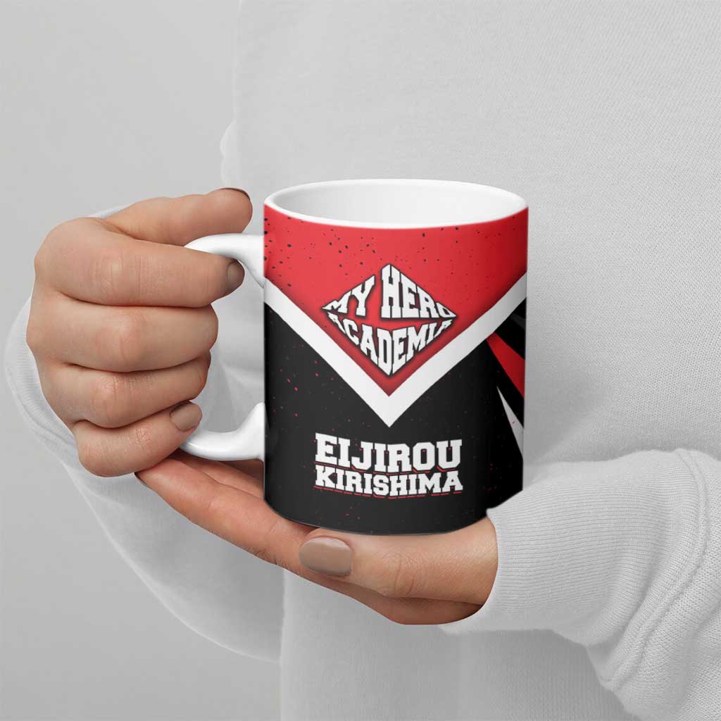 Eijirou Kirishima My Hero Academia Ceramic Mug Bold Comic-Inspired Anime Style