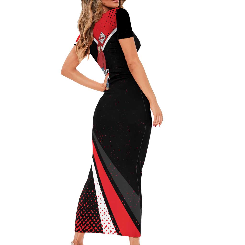 Eijirou Kirishima My Hero Academia Family Matching Short Sleeve Bodycon Dress and Hawaiian Shirt Bold Comic-Inspired Anime Style
