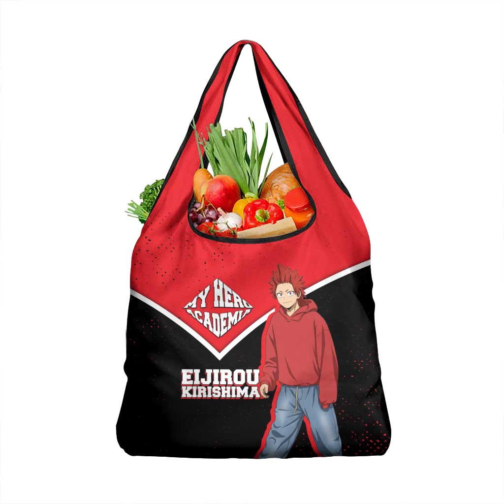 Eijirou Kirishima My Hero Academia Grocery Bag Bold Comic-Inspired Anime Style