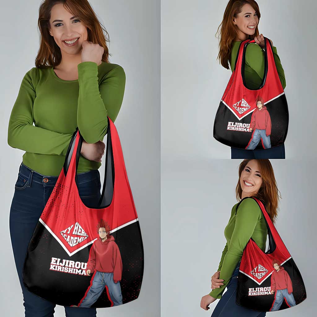 Eijirou Kirishima My Hero Academia Grocery Bag Bold Comic-Inspired Anime Style