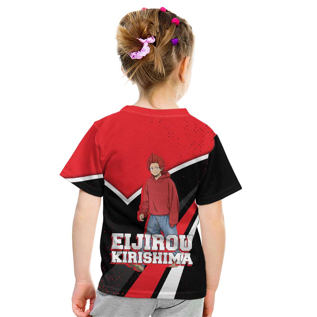 Eijirou Kirishima My Hero Academia Kid T Shirt Bold Comic-Inspired Anime Style