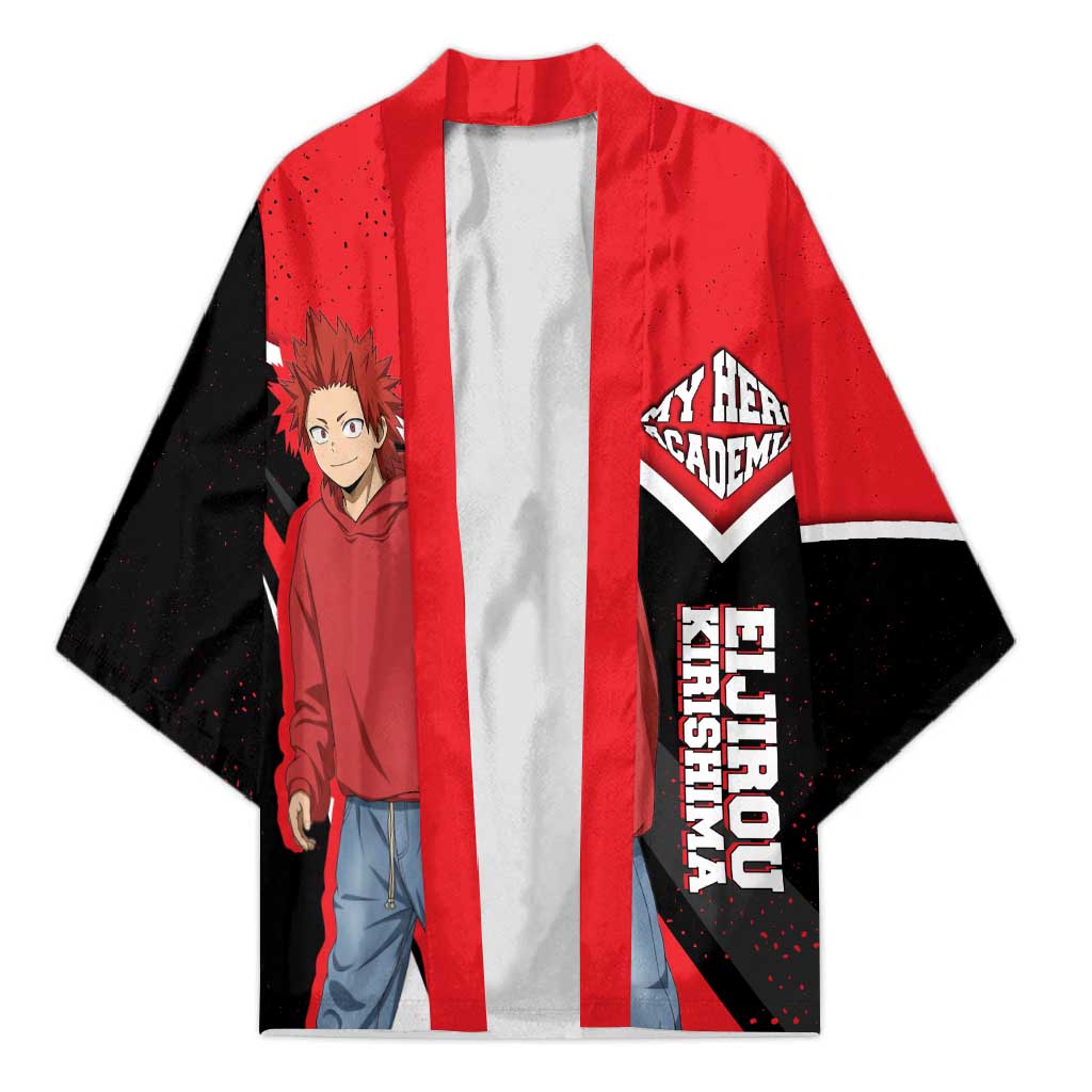 Eijirou Kirishima My Hero Academia Kimono Bold Comic-Inspired Anime Style