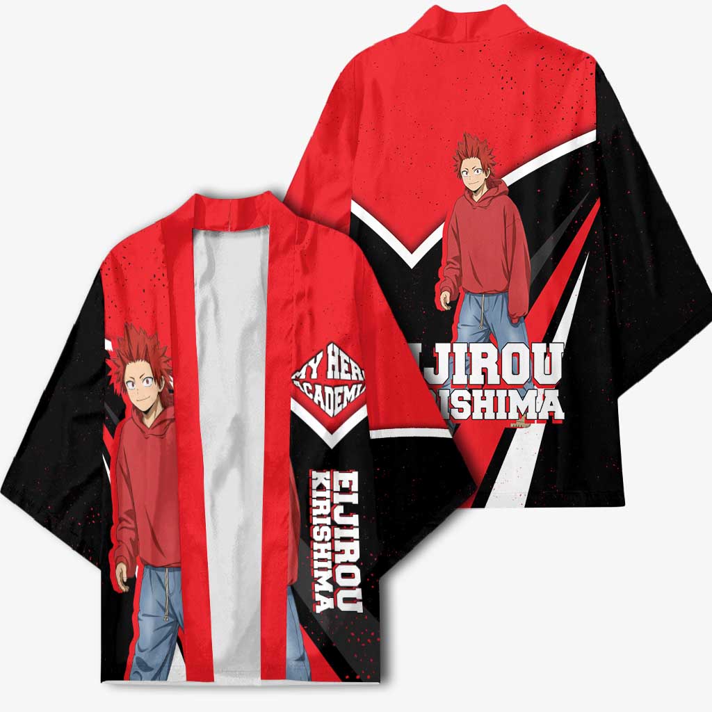 Eijirou Kirishima My Hero Academia Kimono Bold Comic-Inspired Anime Style