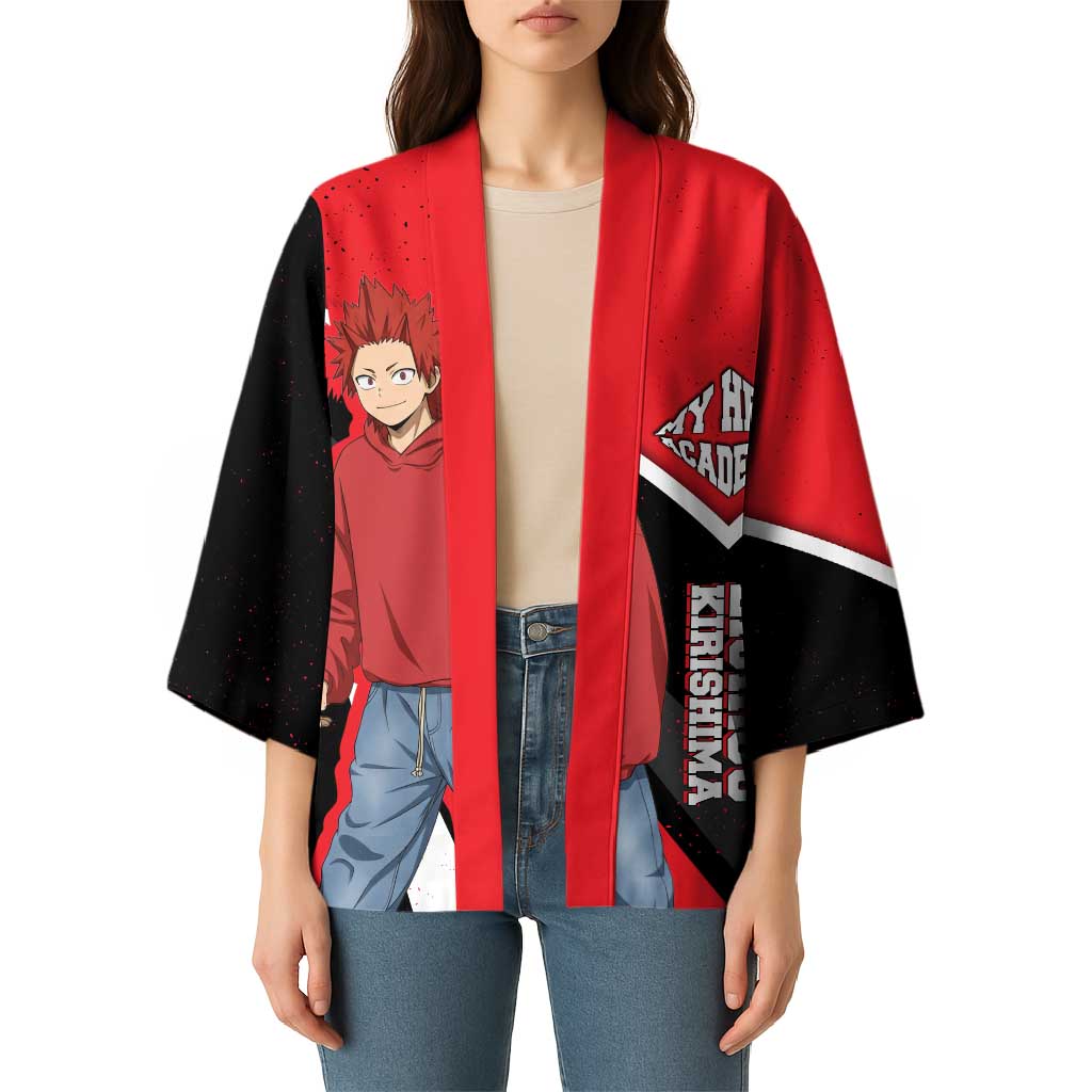 Eijirou Kirishima My Hero Academia Kimono Bold Comic-Inspired Anime Style