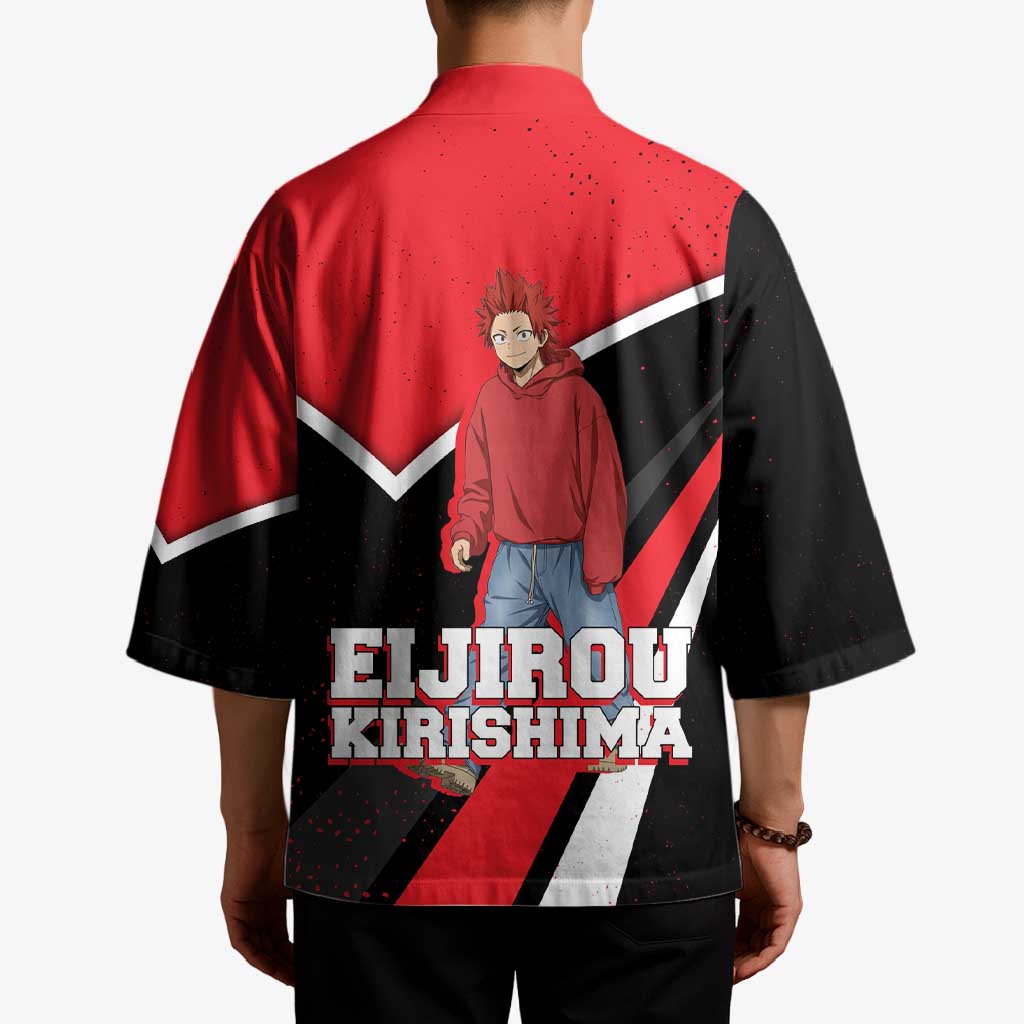 Eijirou Kirishima My Hero Academia Kimono Bold Comic-Inspired Anime Style