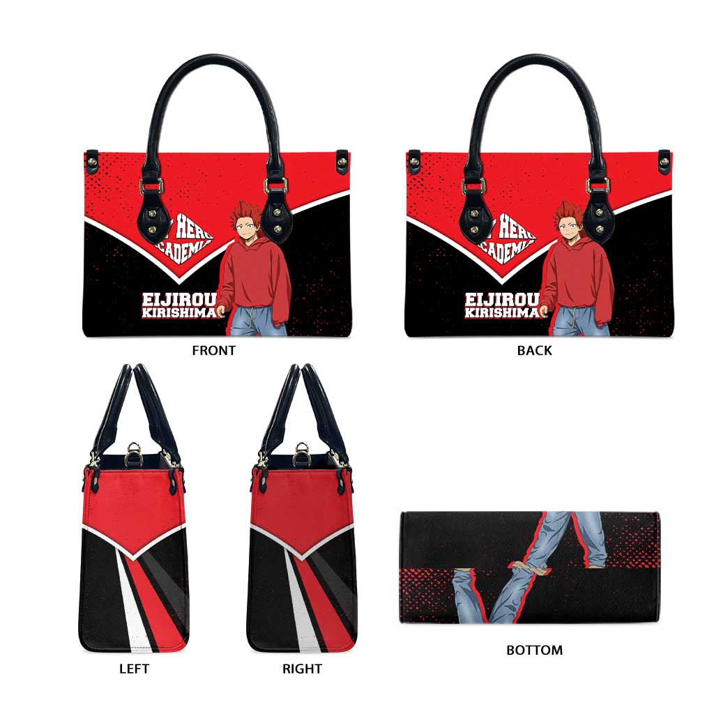 Eijirou Kirishima My Hero Academia Leather Bag Bold Comic-Inspired Anime Style