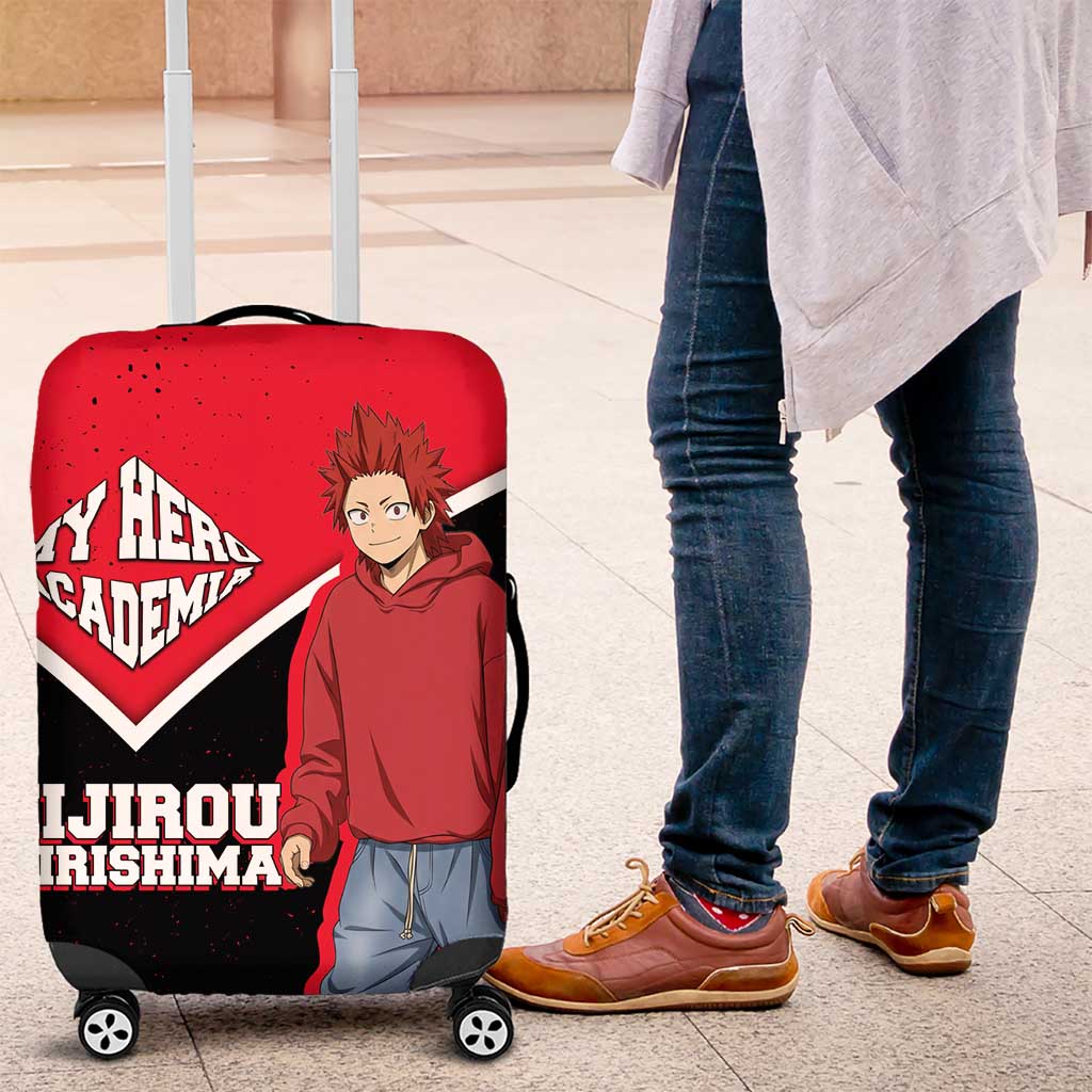 Eijirou Kirishima My Hero Academia Luggage Cover Bold Comic-Inspired Anime Style
