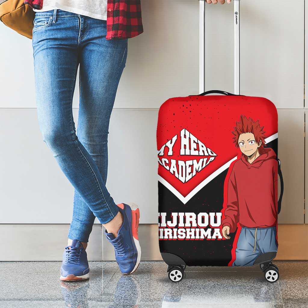 Eijirou Kirishima My Hero Academia Luggage Cover Bold Comic-Inspired Anime Style