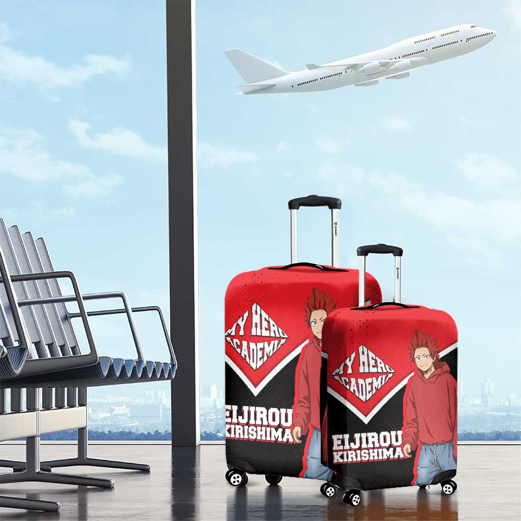 Eijirou Kirishima My Hero Academia Luggage Cover Bold Comic-Inspired Anime Style