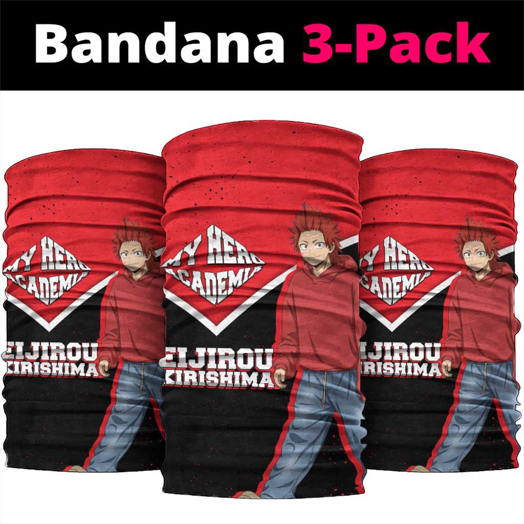 Eijirou Kirishima My Hero Academia Neck Gaiter Bold Comic-Inspired Anime Style