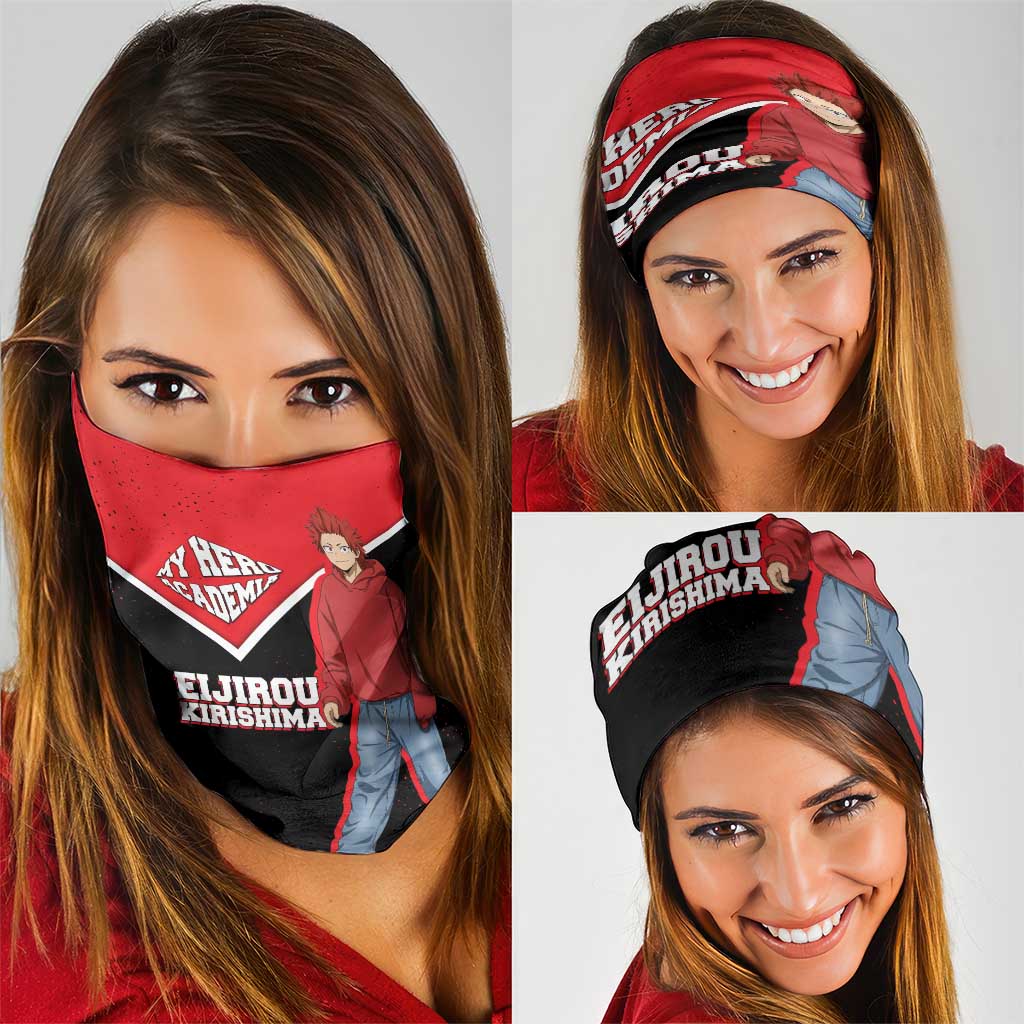 Eijirou Kirishima My Hero Academia Neck Gaiter Bold Comic-Inspired Anime Style