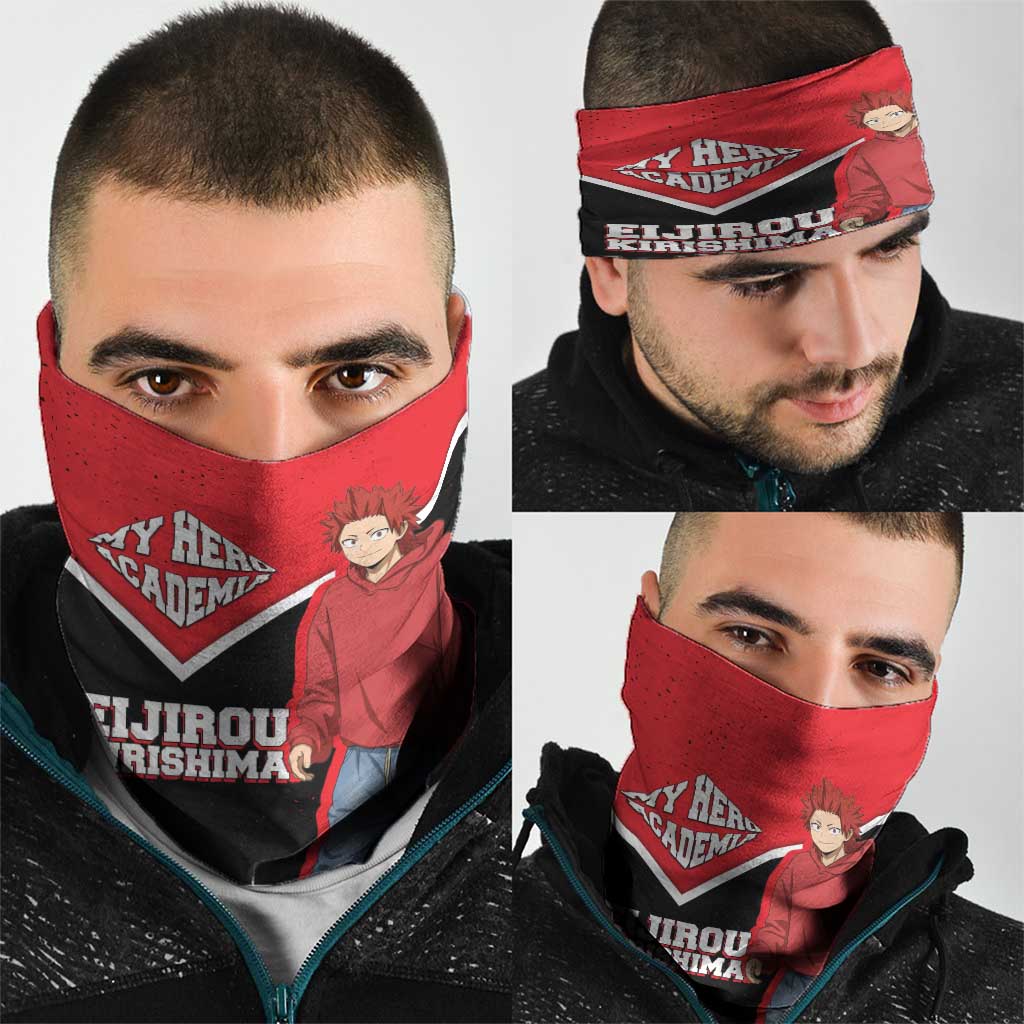 Eijirou Kirishima My Hero Academia Neck Gaiter Bold Comic-Inspired Anime Style