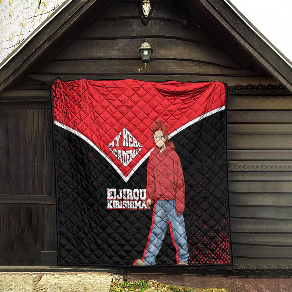 Eijirou Kirishima My Hero Academia Quilt Bold Comic-Inspired Anime Style