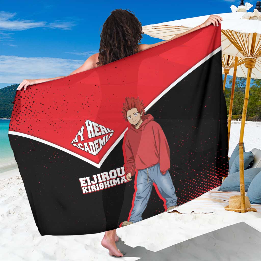 Eijirou Kirishima My Hero Academia Sarong Bold Comic-Inspired Anime Style