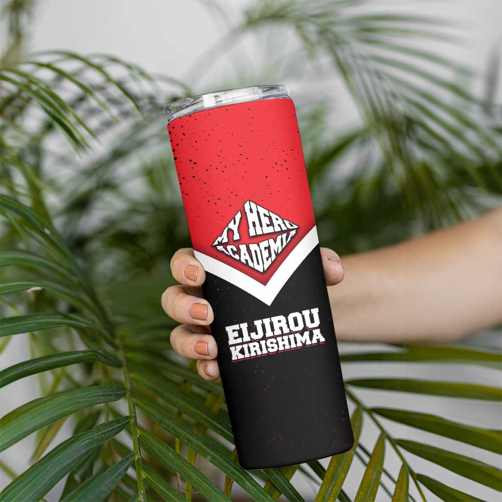 Eijirou Kirishima My Hero Academia Skinny Tumbler Bold Comic-Inspired Anime Style