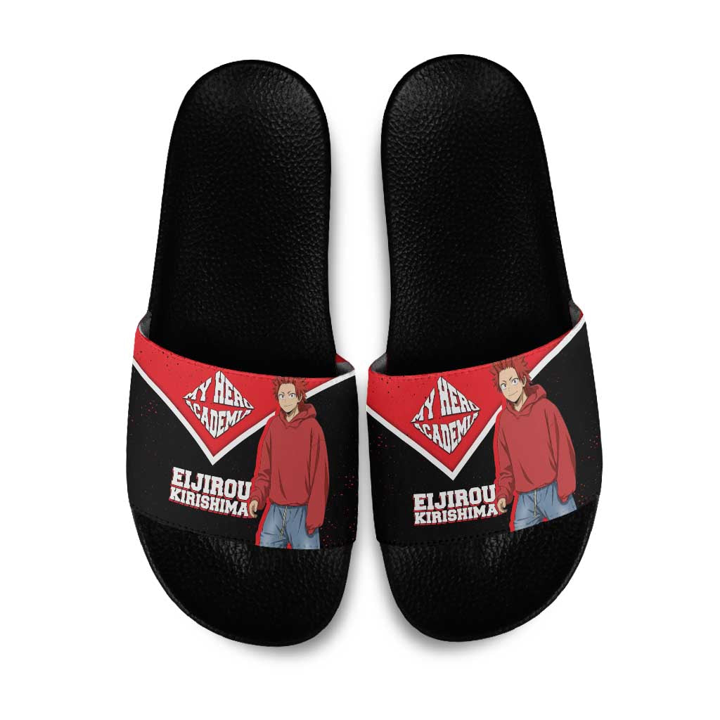 Eijirou Kirishima My Hero Academia Slide Sandals Bold Comic-Inspired Anime Style