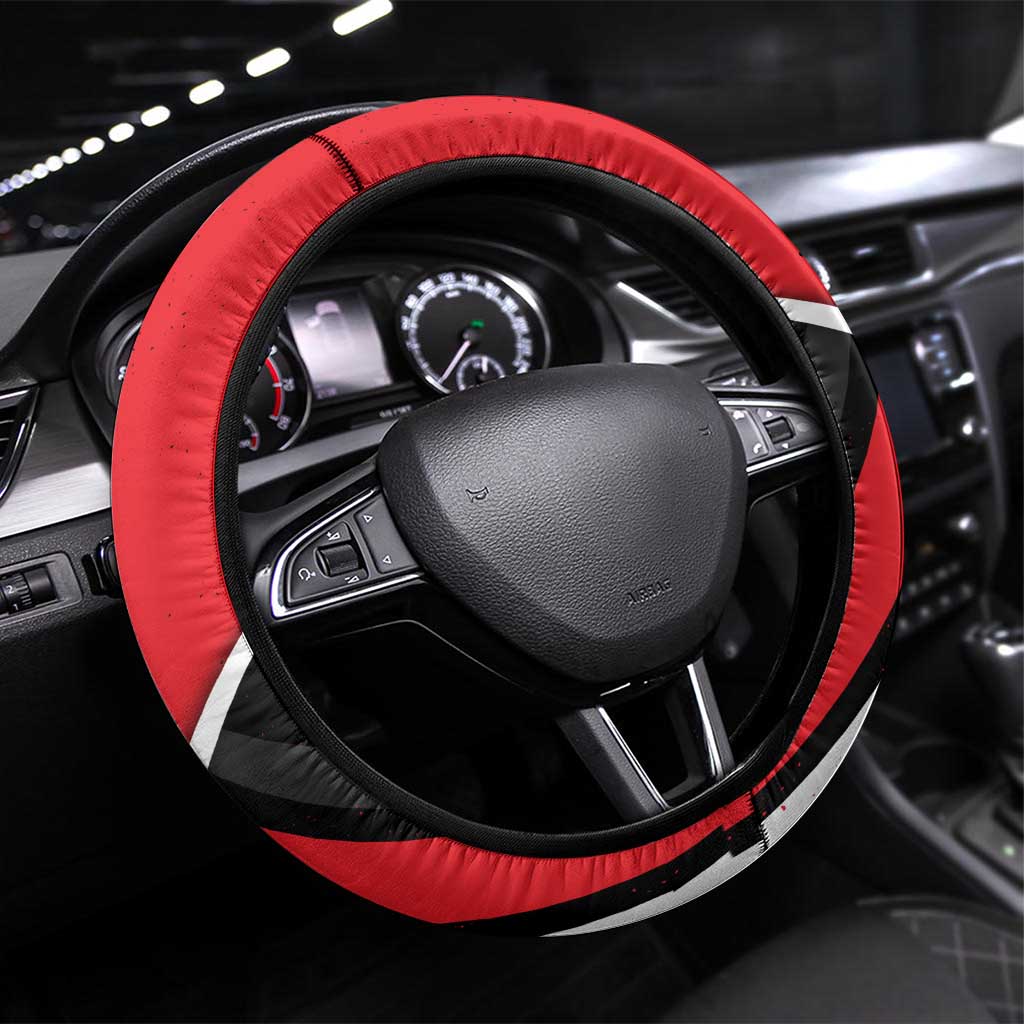 Eijirou Kirishima My Hero Academia Steering Wheel Cover Bold Comic-Inspired Anime Style