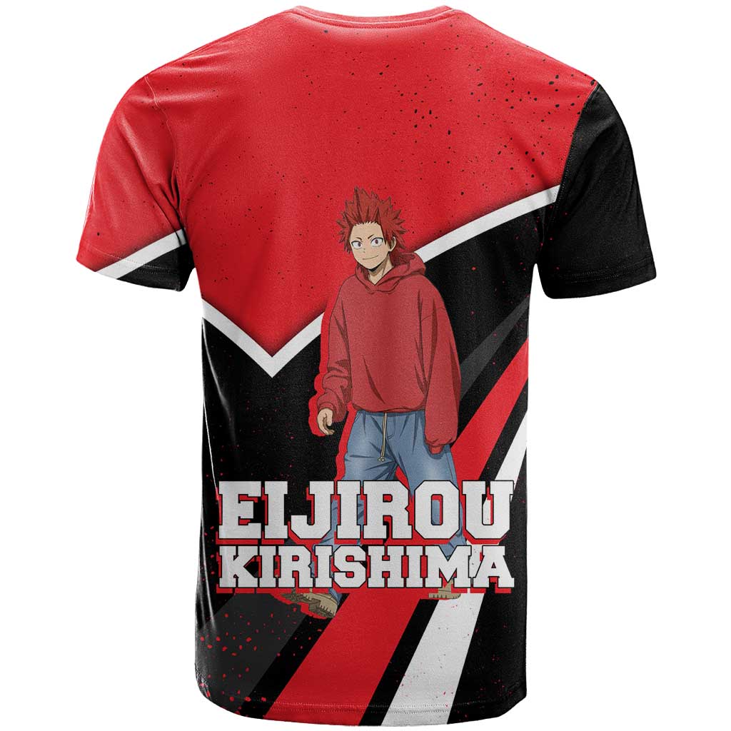 Eijirou Kirishima My Hero Academia T Shirt Bold Comic-Inspired Anime Style