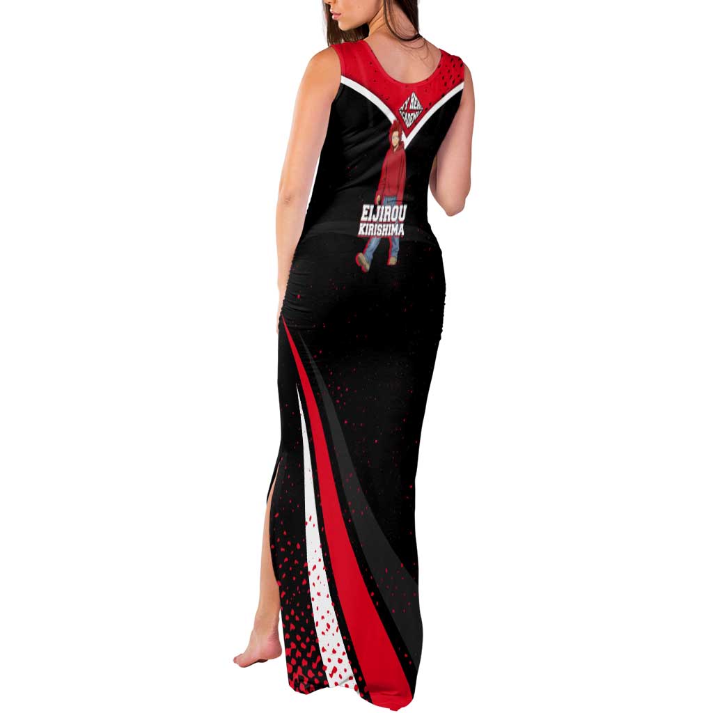 Eijirou Kirishima My Hero Academia Tank Maxi Dress Bold Comic-Inspired Anime Style