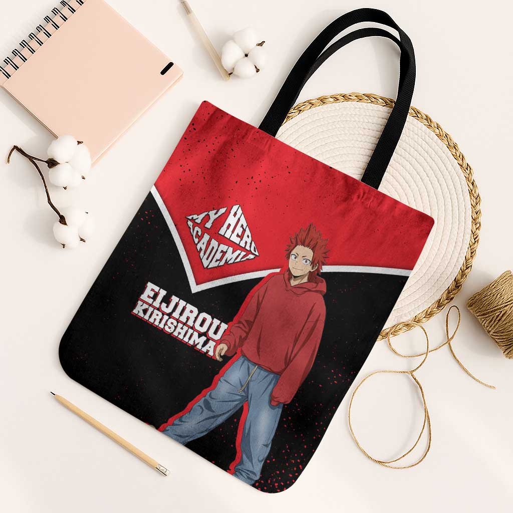 Eijirou Kirishima My Hero Academia Tote Bag Bold Comic-Inspired Anime Style