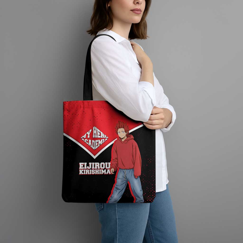Eijirou Kirishima My Hero Academia Tote Bag Bold Comic-Inspired Anime Style