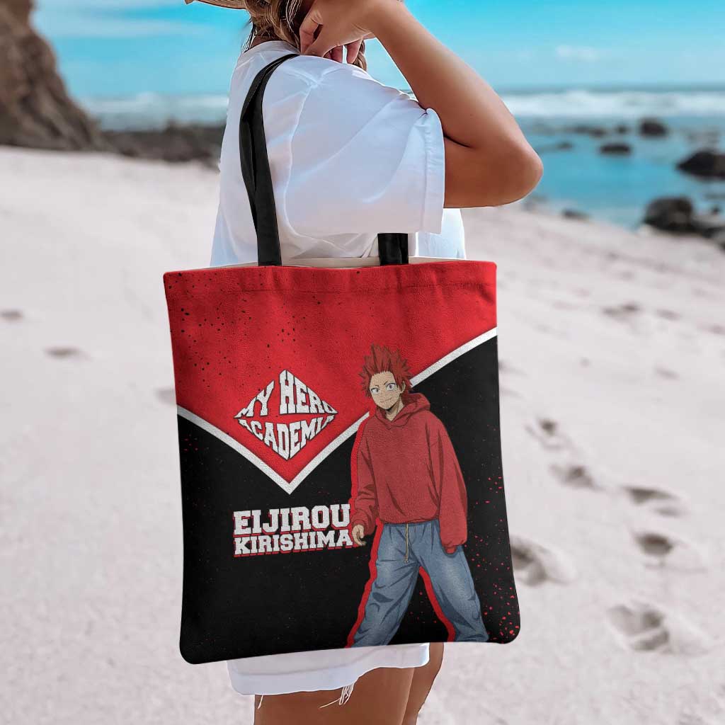 Eijirou Kirishima My Hero Academia Tote Bag Bold Comic-Inspired Anime Style