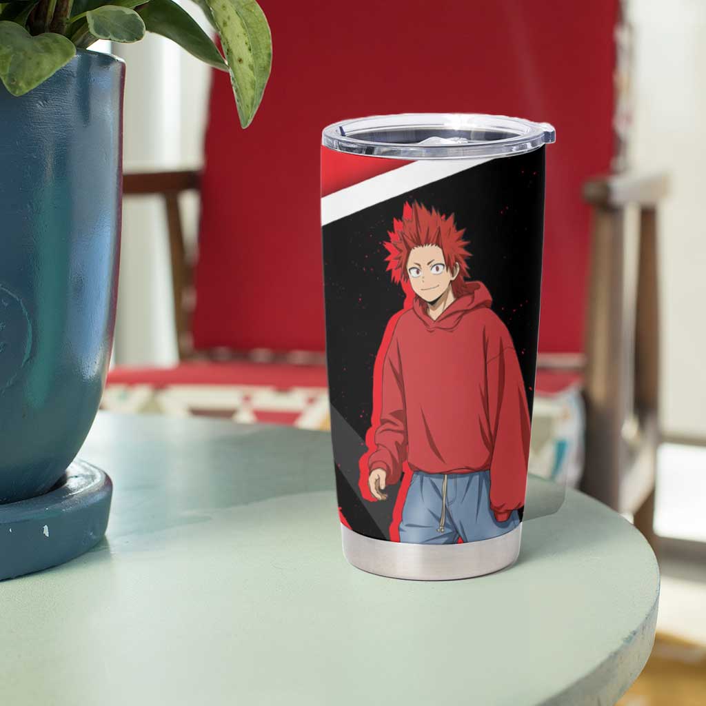 Eijirou Kirishima My Hero Academia Tumbler Cup Bold Comic-Inspired Anime Style