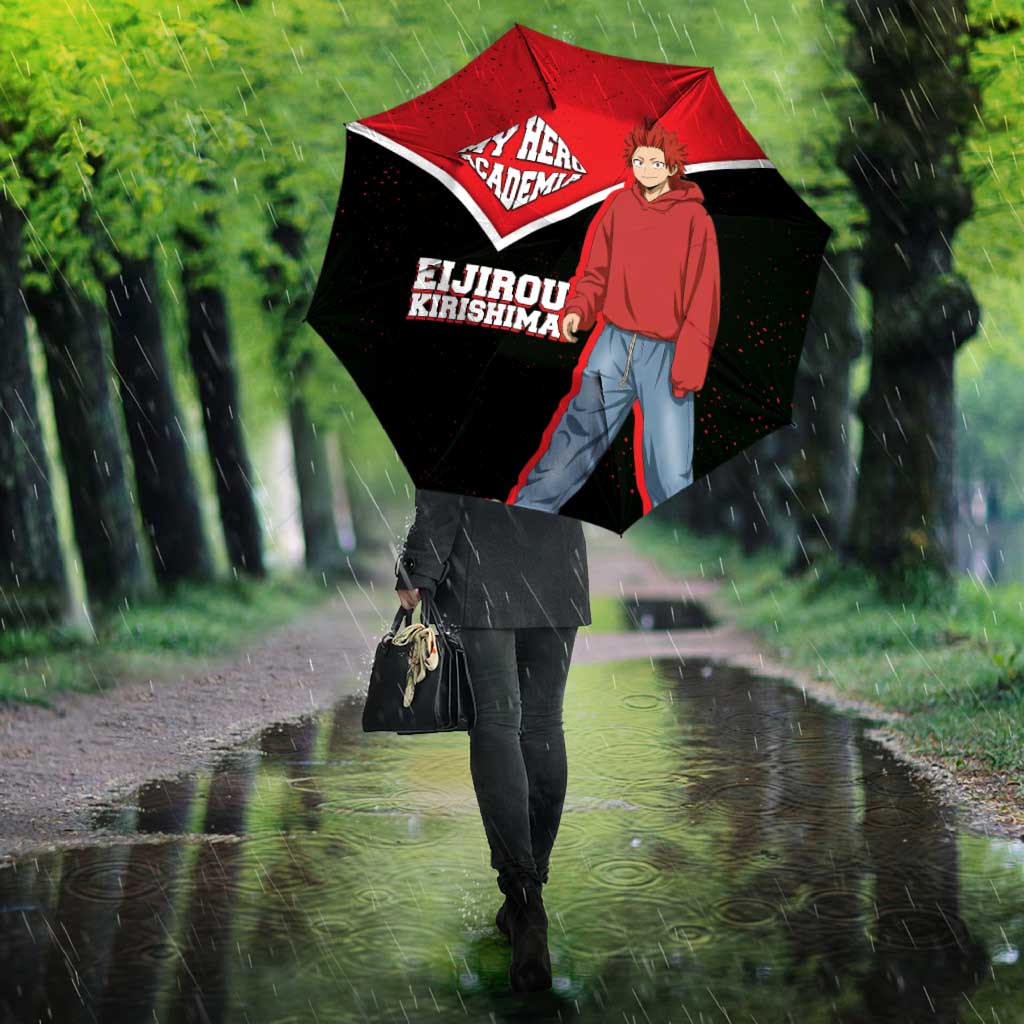 Eijirou Kirishima My Hero Academia Umbrella Bold Comic-Inspired Anime Style