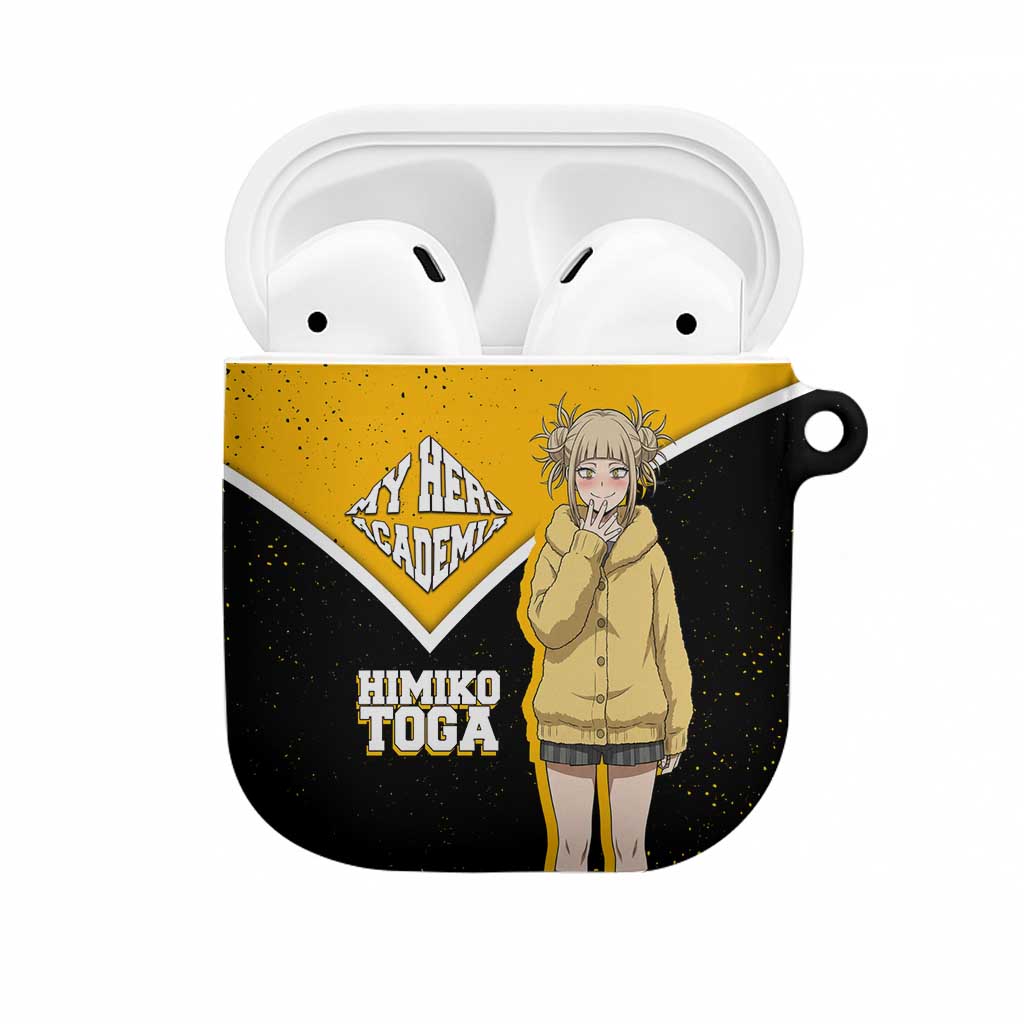 Himiko Toga My Hero Academia AirPods Case Anime Grunge Splatter Graphic Style