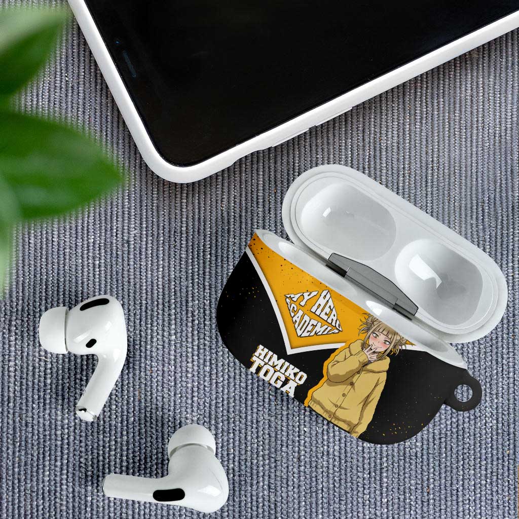 Himiko Toga My Hero Academia AirPods Case Anime Grunge Splatter Graphic Style