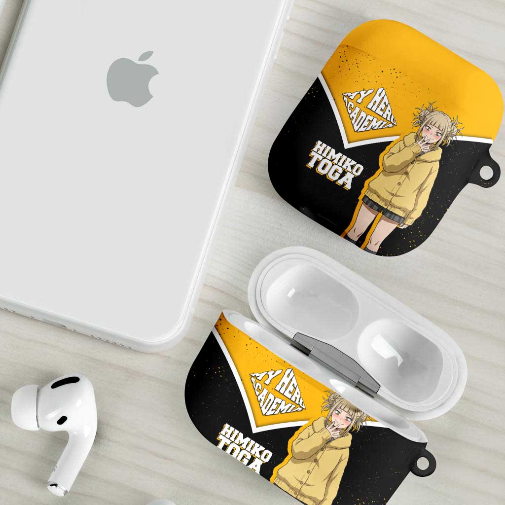 Himiko Toga My Hero Academia AirPods Case Anime Grunge Splatter Graphic Style