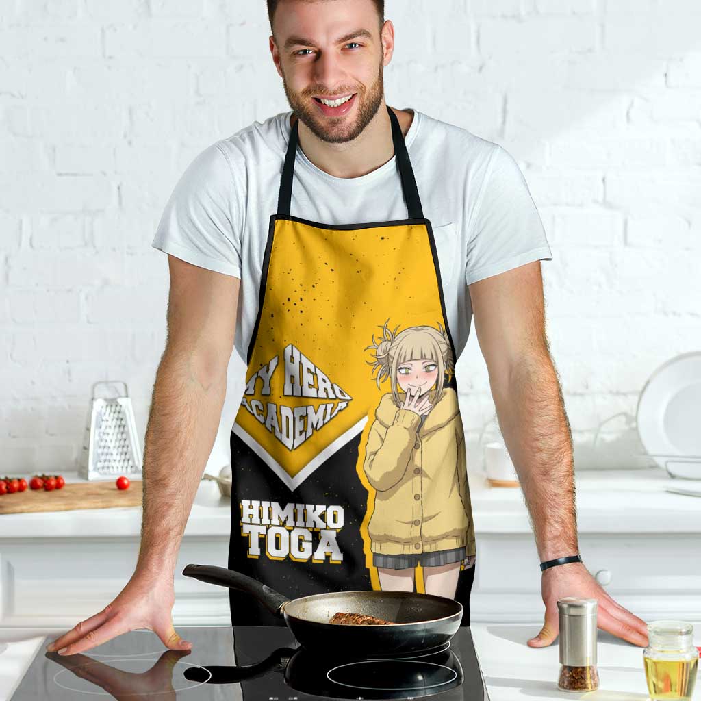 Himiko Toga My Hero Academia Apron Anime Grunge Splatter Graphic Style