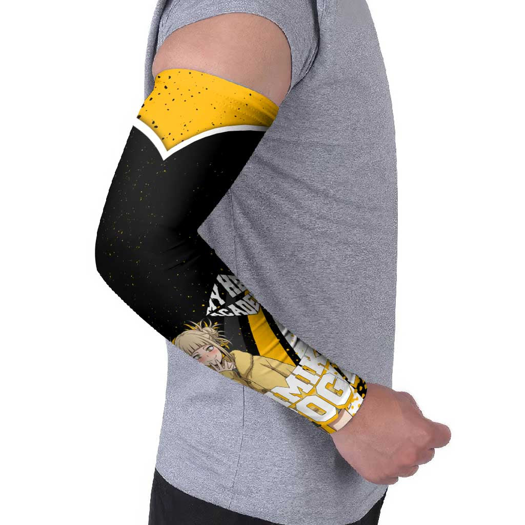 Himiko Toga My Hero Academia Arm Sleeves Anime Grunge Splatter Graphic Style