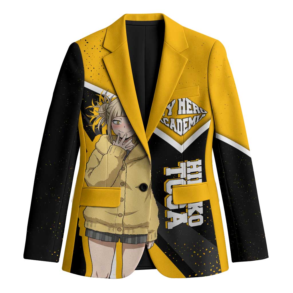 Himiko Toga My Hero Academia Blazer Anime Grunge Splatter Graphic Style