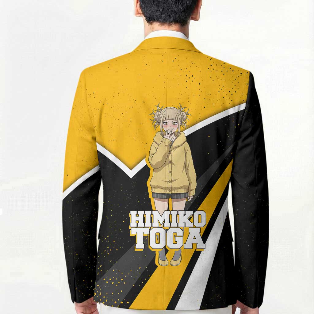 Himiko Toga My Hero Academia Blazer Anime Grunge Splatter Graphic Style