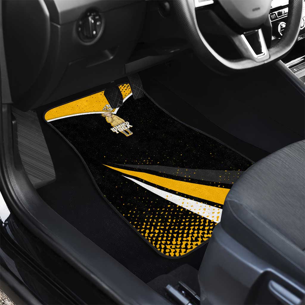 Himiko Toga My Hero Academia Car Mats Anime Grunge Splatter Graphic Style