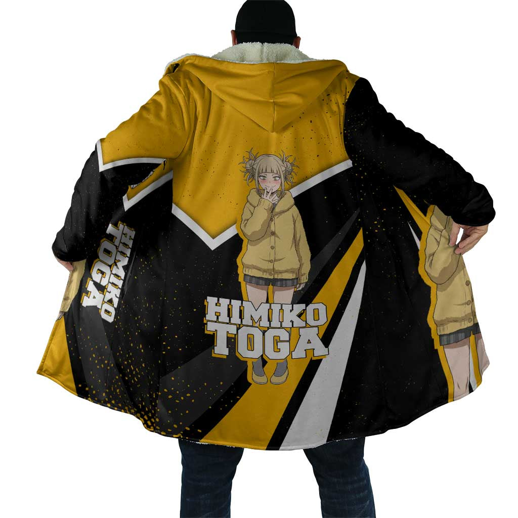 Himiko Toga My Hero Academia Cloak Anime Grunge Splatter Graphic Style