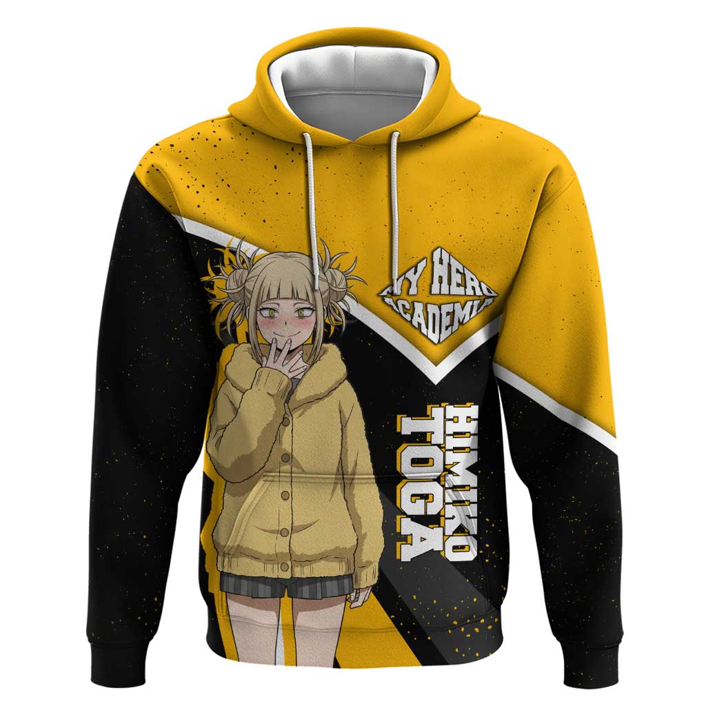 Himiko Toga My Hero Academia Hoodie Anime Grunge Splatter Graphic Style