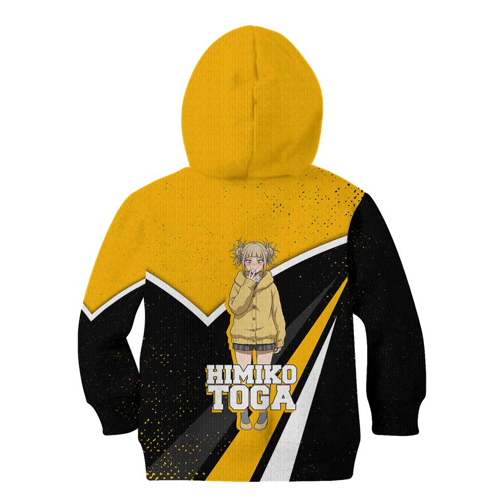 Himiko Toga My Hero Academia Kid Hoodie Anime Grunge Splatter Graphic Style