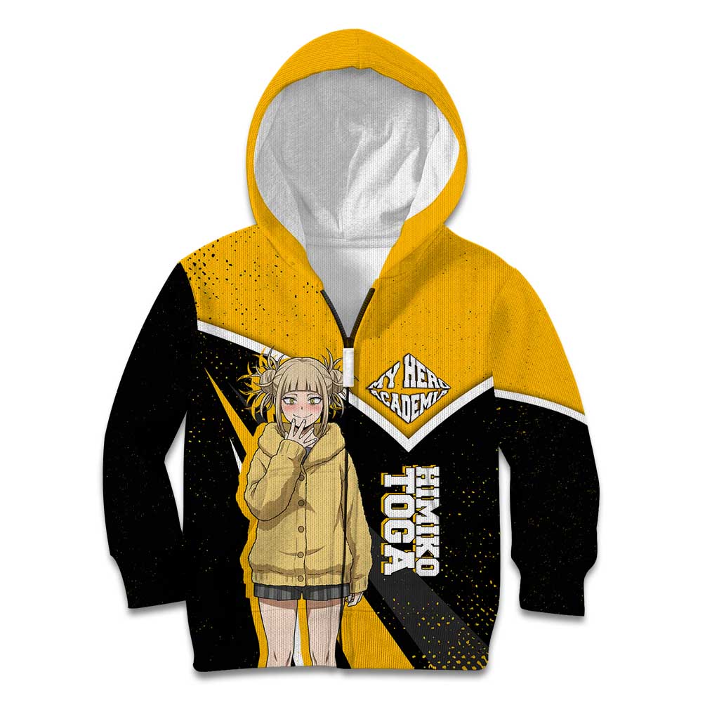 Himiko Toga My Hero Academia Kid Hoodie Anime Grunge Splatter Graphic Style
