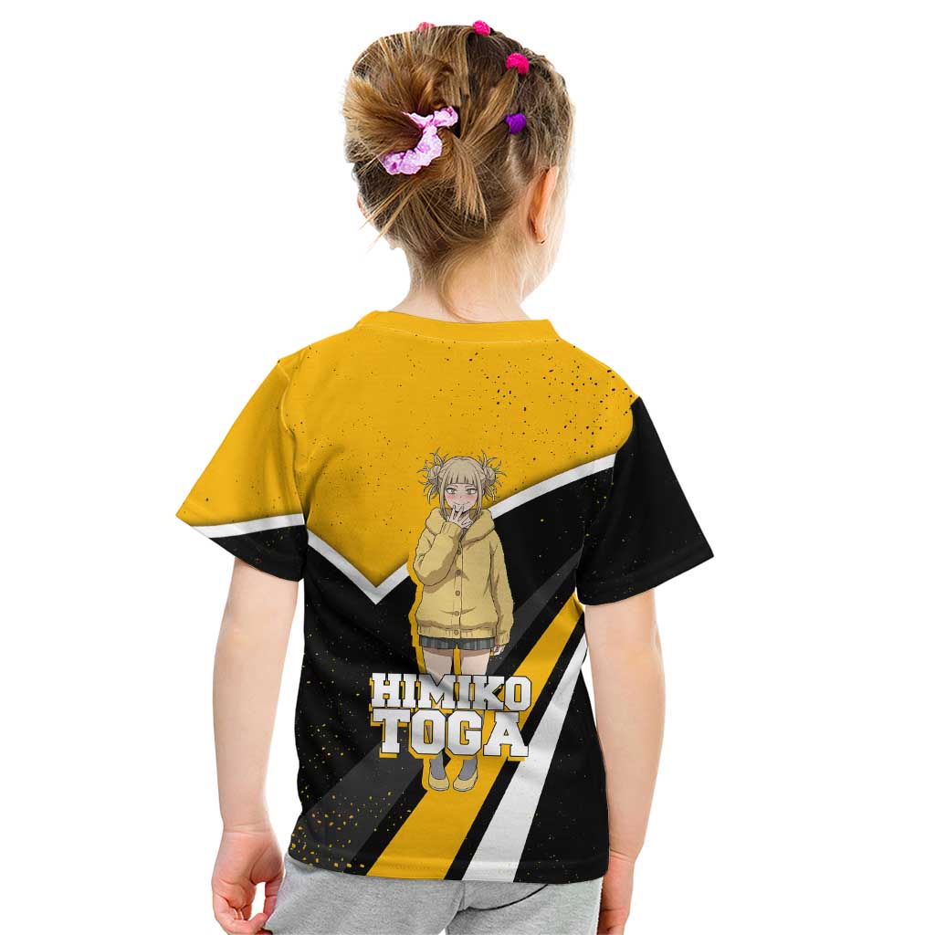 Himiko Toga My Hero Academia Kid T Shirt Anime Grunge Splatter Graphic Style