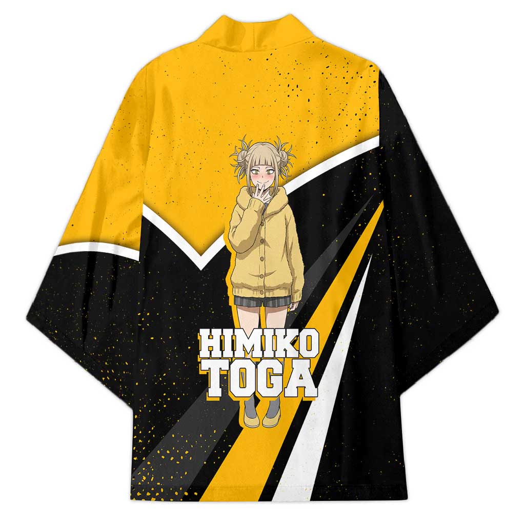 Himiko Toga My Hero Academia Kimono Anime Grunge Splatter Graphic Style
